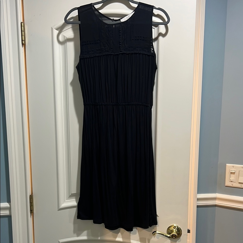 Loft Black Sleeveless Dress